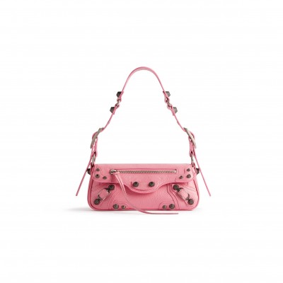 BALENCIAGA WOMEN'S LE CAGOLE IN MINI PINK 7716701VG9Y5812 (22.8*12.9*4cm)